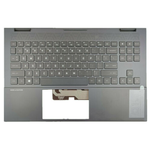 Palmrest Upper Case Backlit Keyboard For Hp Omen 15-En 15-Ek 15-En0013Dx M00666-