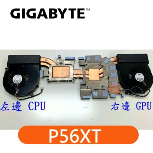 ?2P3C? Gigabyte Laptop Cpu/Gpu Cooling Radiator Heatsink&Fan For P56Xt