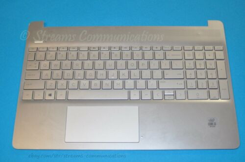 Hp 15-Dy 15-Dy1Xxx 15-Dy0Xxx Laptop Palmrest With Touchpad + Keyboard (Silver)