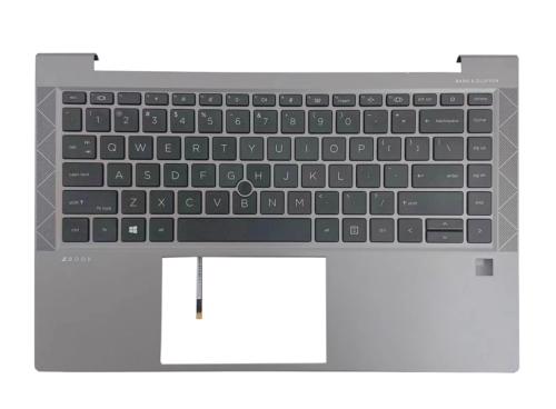 New For Hp Zbook Firefly 14 G7 Palmrest Upper Case Cover Us Keyboard M14635-001