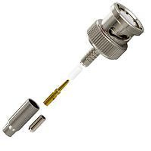 AMPHENOL RF 31-315-1005 RF/COAXIAL, BNC PLUG, STR, 50 OHM, CRIMP (5 pieces)