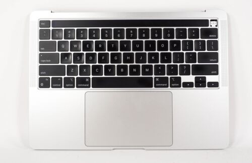 Oem 13" Apple Macbook Pro 2020 M1 Silver Top Case Keyboard Battery B+ Grd A2338