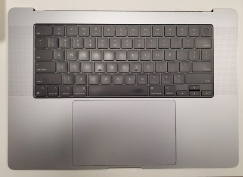 Apple Macbook Pro 2021 16" Top Case Trackpad Battery Keyboard Space Gray A2485 B