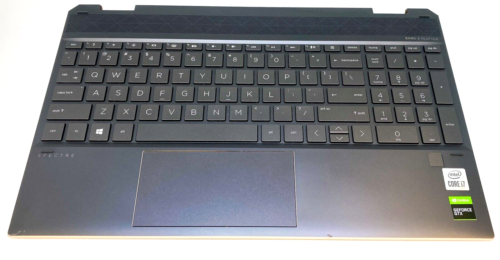 Hp Spectre 15-Eb0053Dx 15.6" Palmrest Touchpad Keyboard Genuine Part L95655-001