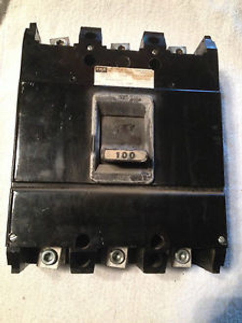 FPE / American NJL631100 100A 3P 600V Breaker NJL