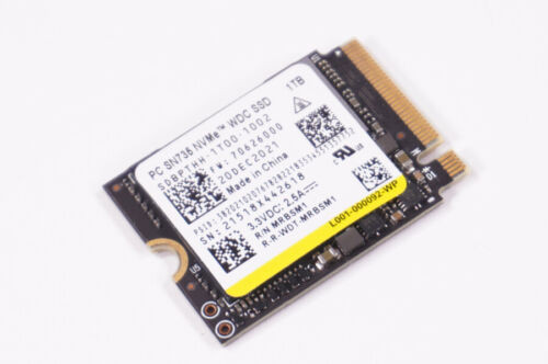 Sdbpthh-1T00-1002 Asus 1Tb Pcie Nvme Gen4X4 M.2 2230 Ssd Drive Gv301Re-X13.R9...