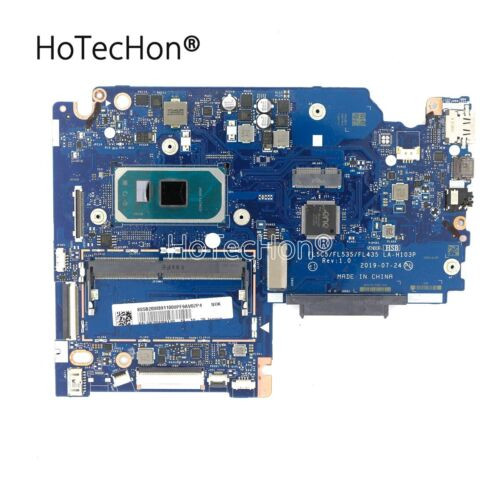 5B20W89110 Motherboard La-H103P W/ I3-1005G1 For Lenovo Ideapad S340-15Iil Touch