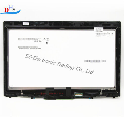 00Jt856 For Thinkpad X1 Yoga 1St Gen Lcd Touch Screen W/ Bezel 14" Fhd 30 Pin