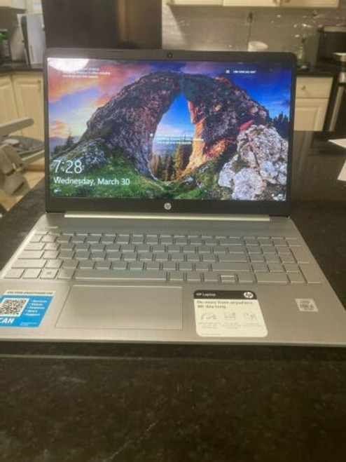 Hp I5-1035G1 1Ghz 12Gb 256Gb Touchscreen Laptop Silver Rated B-