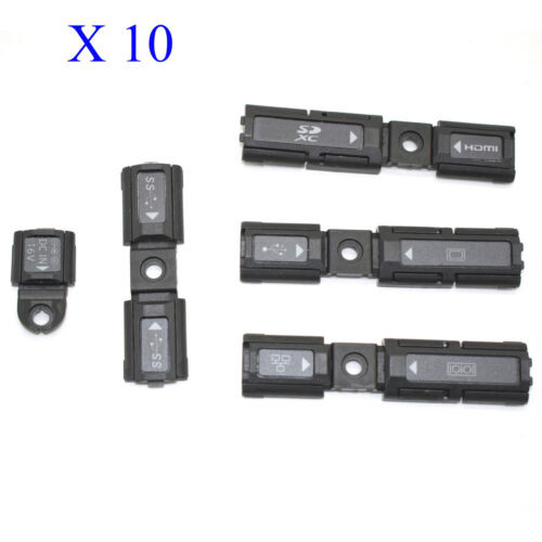 10Set New For Cf-20 Keyboard Vga Com Hdmi Usb Dc In Port Dust Stopper Cap Cover