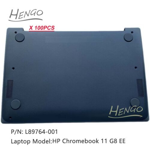 100Pcs New For Hp Chromebook 11 G8 Ee Bottom Base Cover Lower Case L89764-001