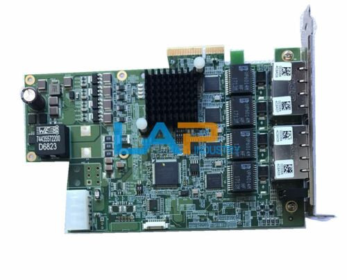 1Pcs Used For Adlink Pcie-Gie74 Image Collection Card 4 Network Ports
