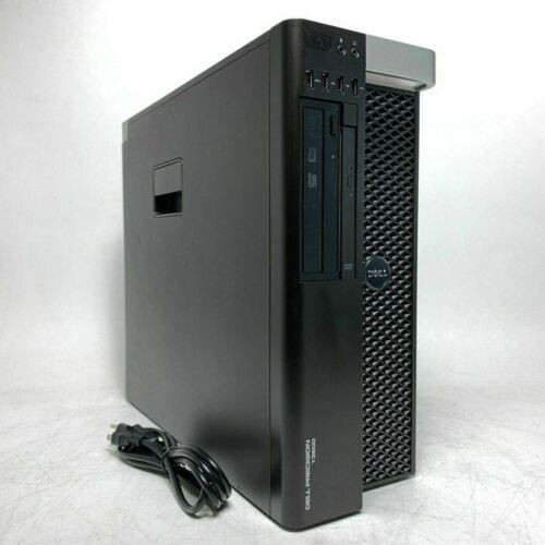 Dell T3600 Workstation Computer Tower Pc Xeon 3.2Ghz 32Gb 512Gb Ssd Win10 Pro