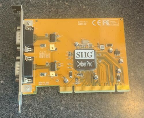 Siig Duel Port Serial Pci Card Jj-P02012