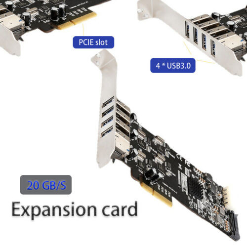 Extender Pcie Converter Pcie Expansion Card Riser Card Adapter Usb3.0 Hub For Pc