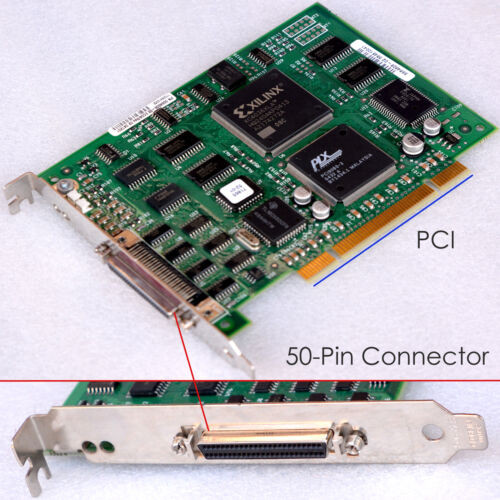 Programmable Pci Card 5584608-02 With 50 Pole Xilinx Xc4036Xla Pci9080-9 10/
