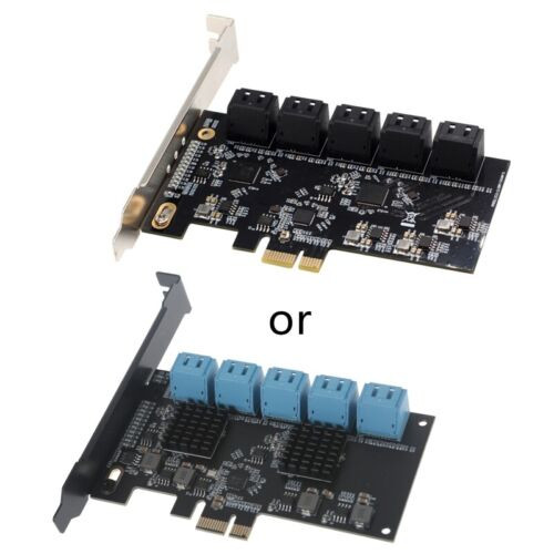 Pcie 1X To 10-Port Sata3.0 Expansion Card Mechanical Hard Card