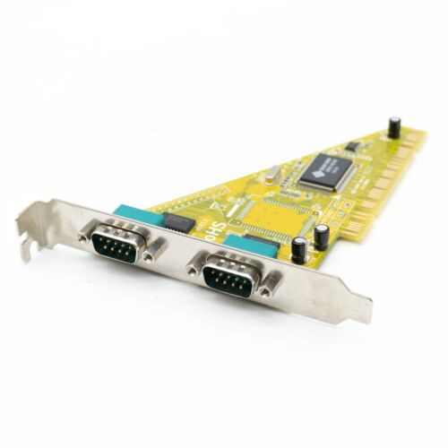 Card Double Serial Pci Desktop Computer 2 X Rs232 Com Sun1889 Adapter Full
