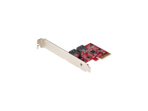 Startech 2P6Gr-Pcie-Sata-Card Sata Pcie Card, 2 Port Pcie Sata Expansion Card,