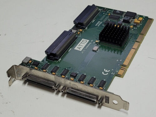 Atto Expresspci Ul4D Dual-Channel Ultra320 To Pci-X Scsi Card Mac Pc