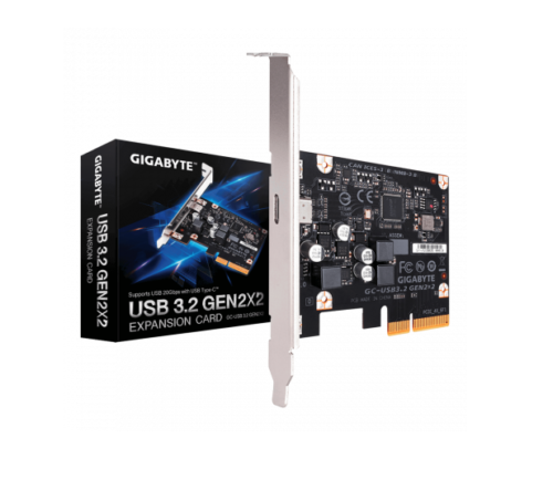 Gigabyte Gc-Usb 3.2 Gen2X2 Type-C Connector 20Gb/S Data-Transfer Speed Pcie