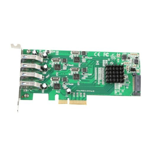 Pcie To Usb 3.0 Expansion Card 20Gbps High Speed Usb3.0 Expansion Card Connector