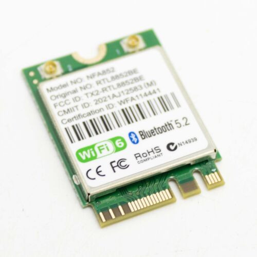 Card Wifi 19 8/12Ft2 + Bt 5.2 Wireless Bluetooth For Desktop Notebook All In One