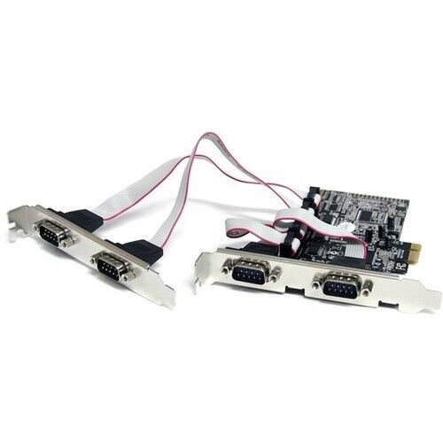 Startech 4 Port Pcie Serial Adapter Card With 16550