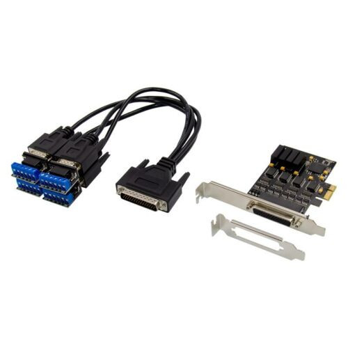 Pcie 4 Ports Rs422/485 Adapter Expansion Card Multi Rs-422 Rs-485 Converter