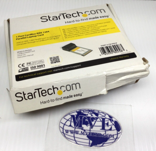 Startech Cb1Pecp 1-Port Cardbus Ieee Laptop Card Open Box