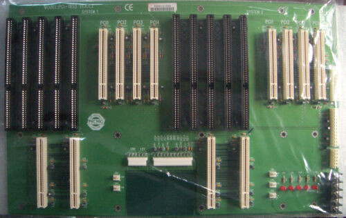 Iei Pci-18Sd Ver:E2 Industrial Passive Split Backplane( New, Bulk Pack )