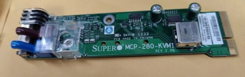 Supermicro Mcp-280-Kvm1 Power & Kvm Buttons, Led , Kvm Connector