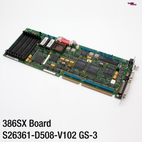 Siemens Isa Card 386 Sx 16Mhz Board Motherboard W26361-D508-Z4-07-5 S26361