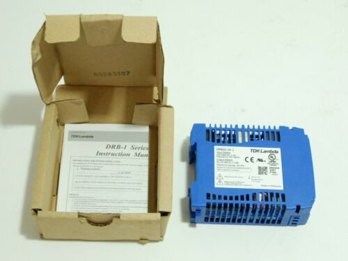 Tdk-Lambda Drb-50-24-1 Din Rail Power Supply 24-28V 2.1A