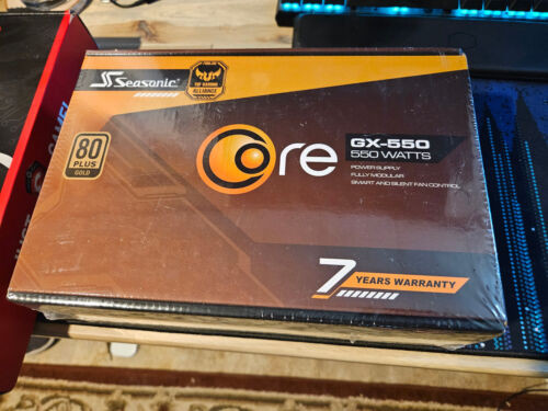 Seasonic Core Gx-550 550W 80+ Gold Full-Modular Gaming Power Supply (Ssr-550Lx)