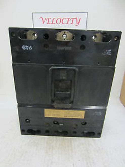 SIEMENS ITE JL3-F400 3POLE 400AMP 600VOLT CIRCUIT BREAKER