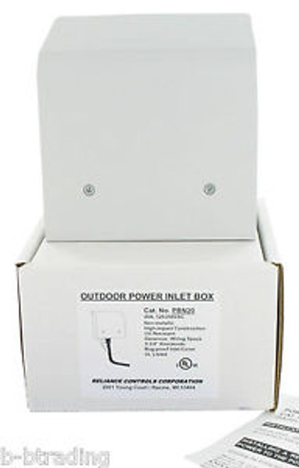 Reliance L14-20 Power Inlet Box For Generator Cords UL PBN20 Non Metallic PB20