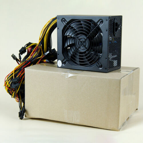 New 1800W 110-220V Modular Power Supply 20+4Pin Psu Atx For 8 Graphics Gpu