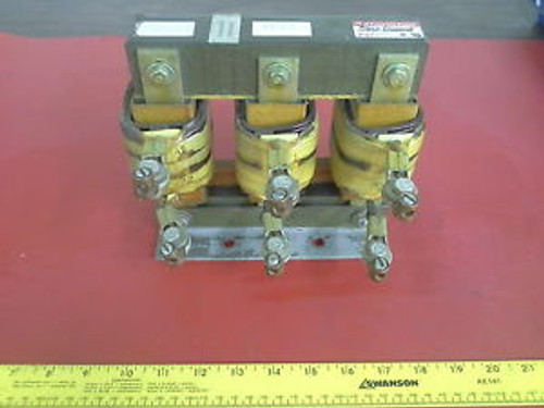 SINE GUARD 3LR50B 3PH 60HZ 600V MAX 50A MAX THREE PHASE LINE REACTOR USED