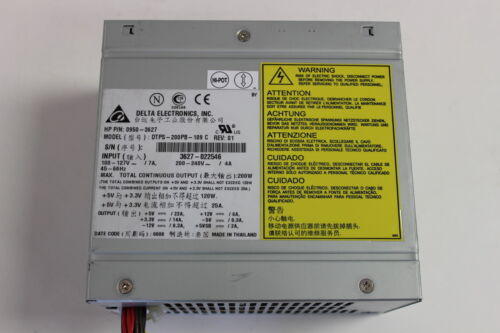 Hp 0950-3627 200Watt Power Supply Dtps-200Pb-109 C With Warranty