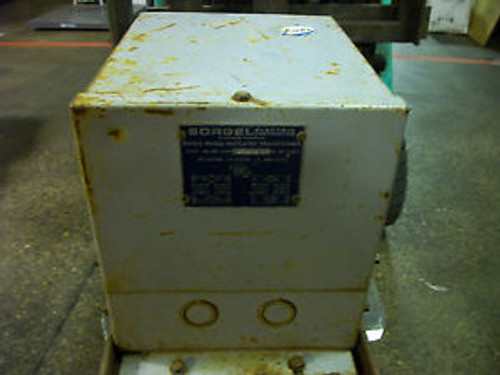 Sorgel Electric Transformer 5 KVA Single Phase 240vx480v 120v/240v