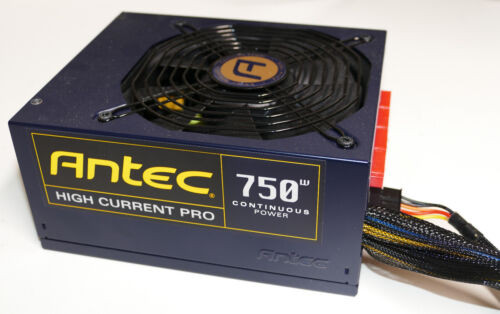 Antec 750 Continuous Power Supply Pc Desktop Computer Hcp-750 New