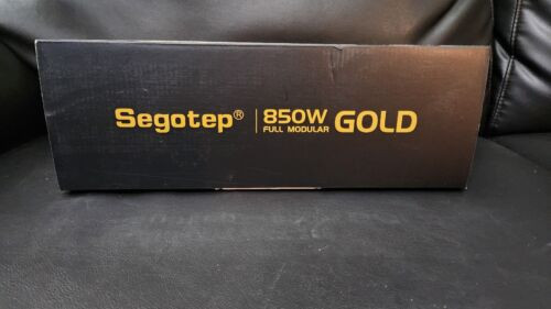 Segotep 850W Power Supply Fully Modular 80 Plus Gold Certified Gaming Psu