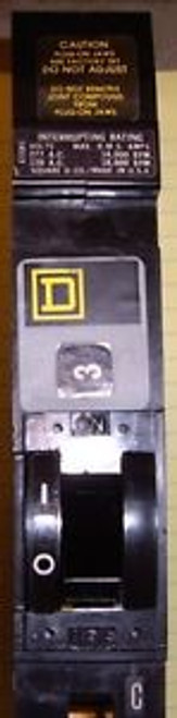 Square D Circuit Breaker , FY14020C , 20A , Single Pole