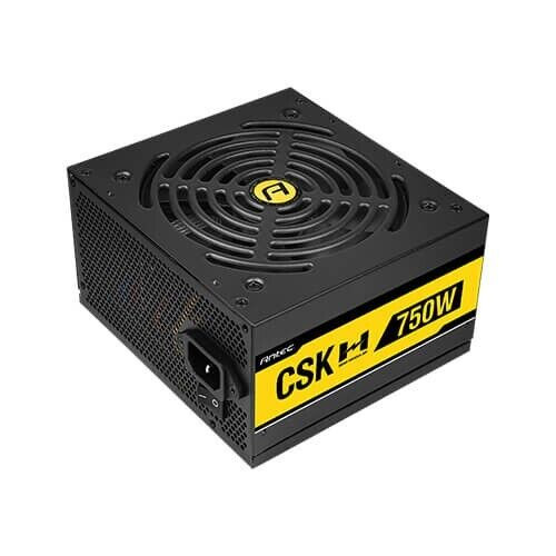 Antec Bronze Power Supply Csk 750H Semi-Modular Psu Continuous Power With 120Mm