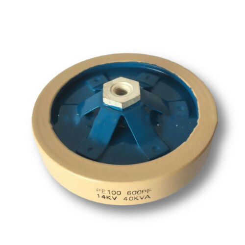 1Pcs New For Ceramic Capacitor Pe100 600Pf 14Kv 40Kva High Voltage High Power