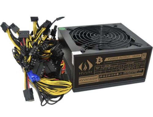 Hvvh Atx 1600W Psu Perfect Mining Rig Power Supply 90 Plus