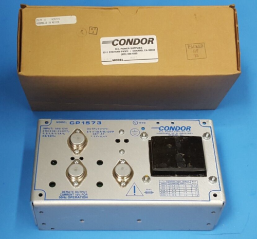 Power Supply , Cp1573 , Condor , Out Put:6Vdc/10A , In Put:110-240 Vac