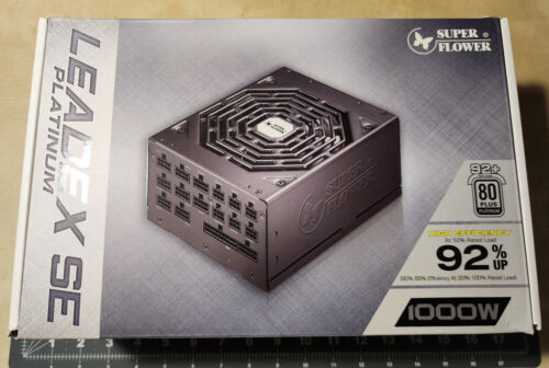 Super Flower Leadex Platinum Se 1000W 80+ Platinum | Sf-1000F14Mp