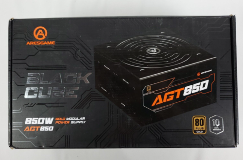 Aresgame Agt850, 850W 80 Plus Gold Power Supply (Open Box)